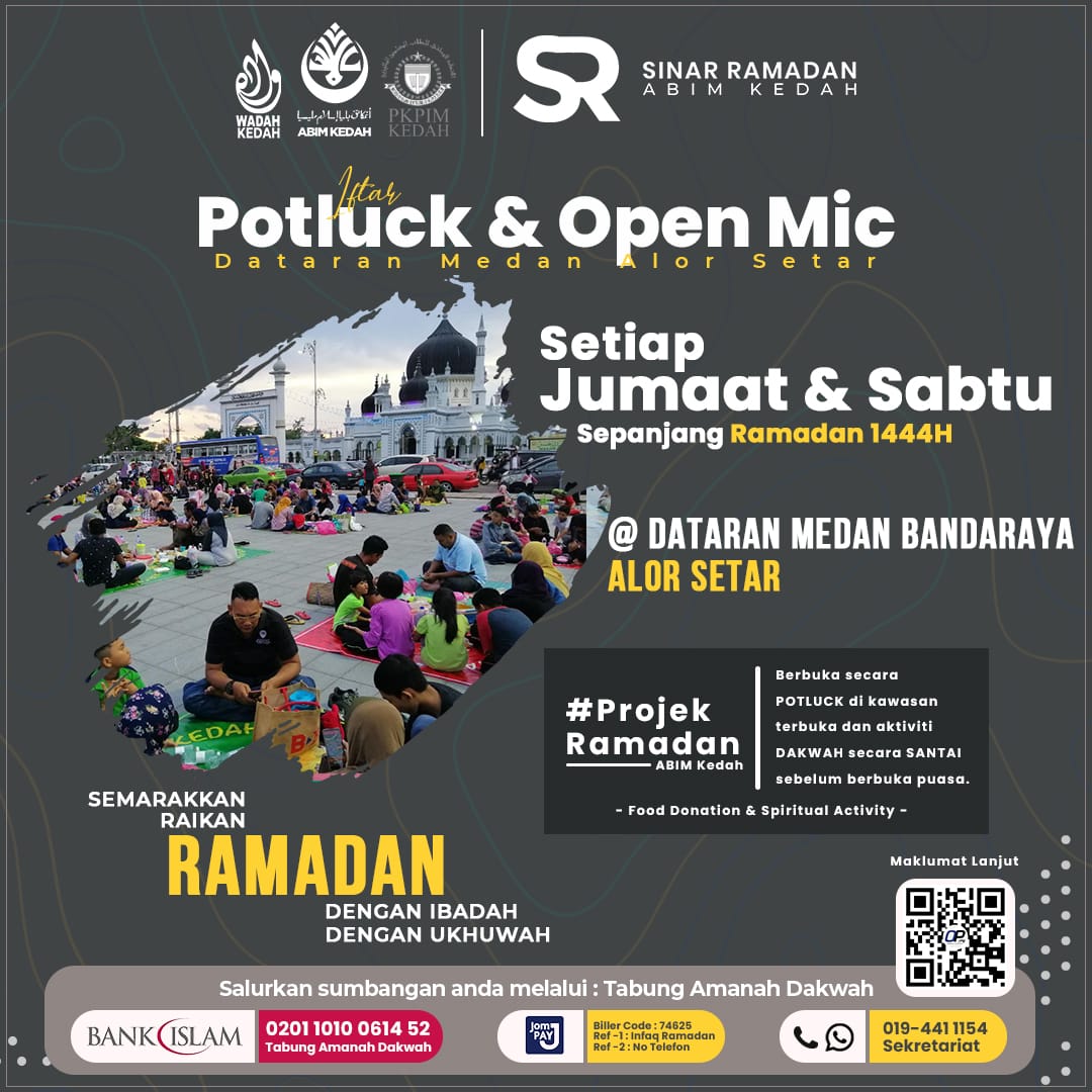 Iftar Potluck & Open Mic